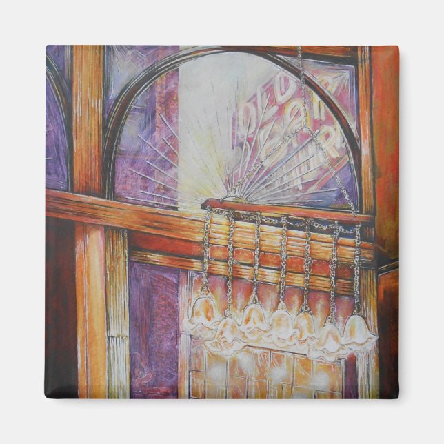 We Are All Moths Flying Around the Same Light. Magnet (Front)