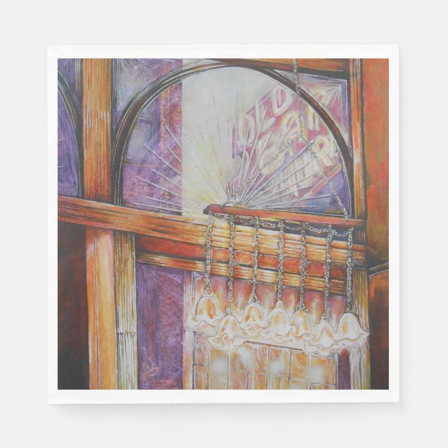 We Are All Moths Flying Around the Same Light. Napkins (Front)