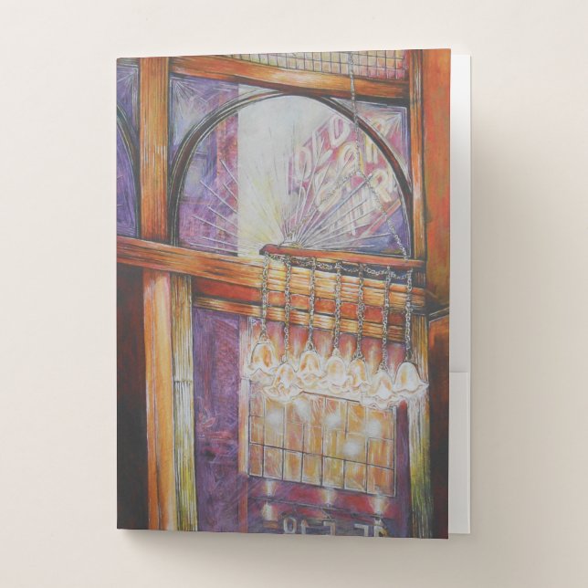 We Are All Moths Flying Around the Same Light. Pocket Folder (Front)