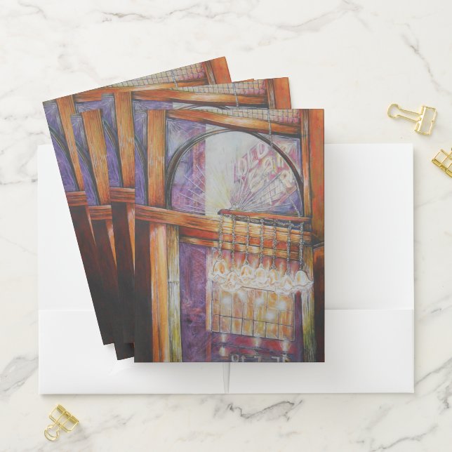 We Are All Moths Flying Around the Same Light. Pocket Folder (In Situ)