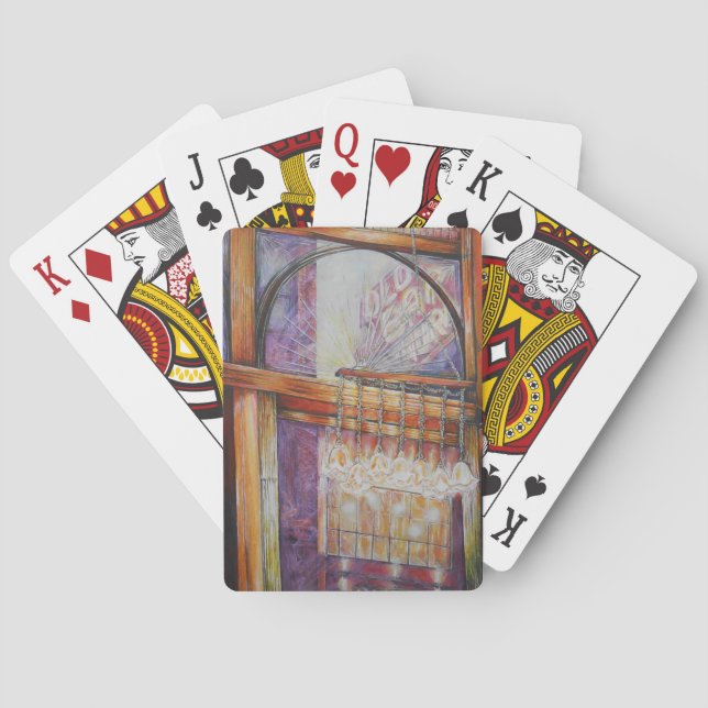 We Are All Moths Flying Around the Same Light. Poker Cards (Back)