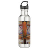 We Are All Moths Flying Around the Same Light. Stainless Steel Water Bottle (Front)