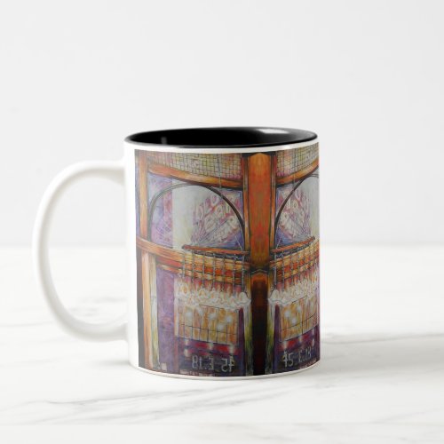 We Are All Moths Flying Around the Same Light Two_Tone Coffee Mug