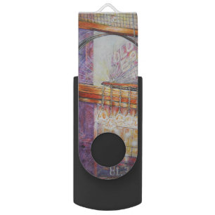 We Are All Moths Flying Around the Same Light. USB Flash Drive