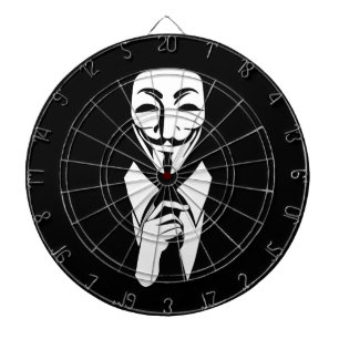 We are anonymous dart board