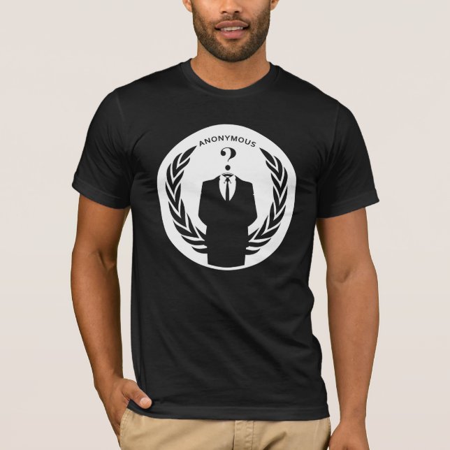 We Are Anonymous Logo T-Shirt (Front)