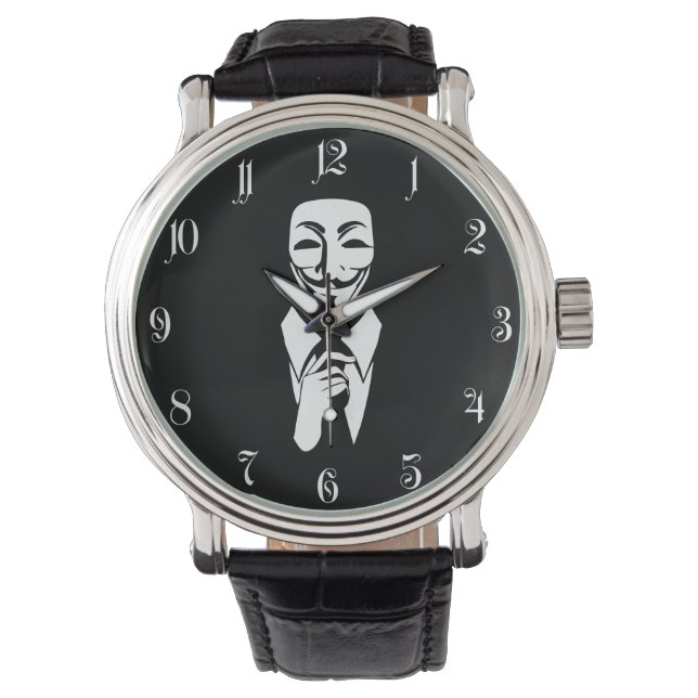 We are anonymous watch (Front)