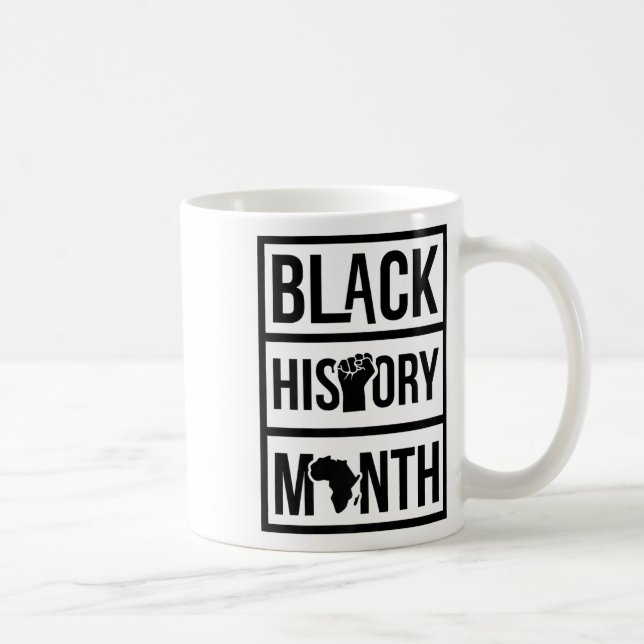 We Are Black History African American Melanin Men  Coffee Mug (Right)