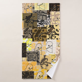 we are bouman ball python bath towel