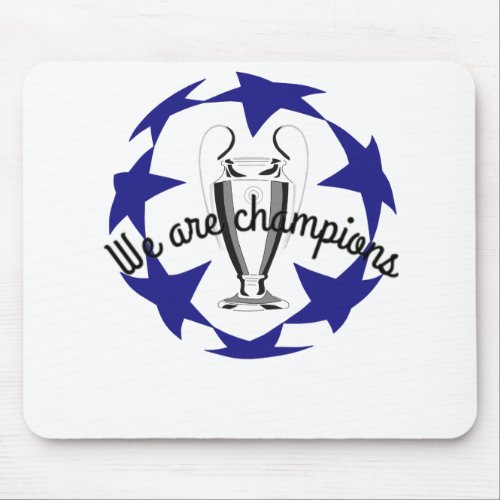 We are champions Mousepad