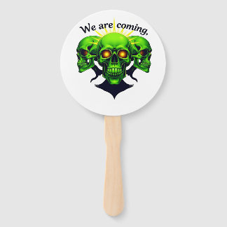 We Are Coming: Power and Fear in One Design Hand Fan