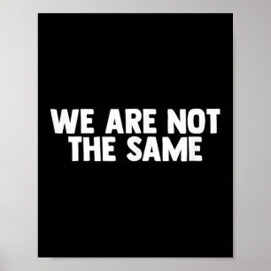We Are Different Not Same Motivation Drive Wer  Poster