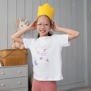 We Are Enchanted To Meet You Butterfly Baby Shower T-Shirt
