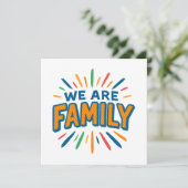 We are Family 1 (Standing Front)