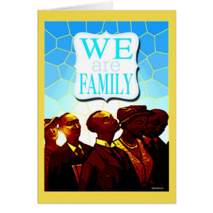 We Are Family – Invitations & Announcements