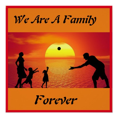 We Are Family Poster