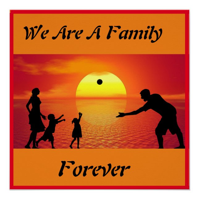We Are Family Poster (Front)