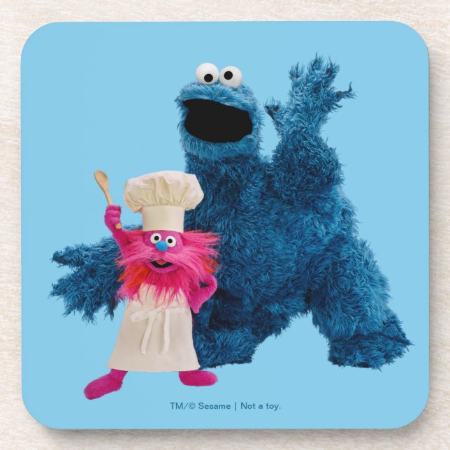 We Are Foodies | Classic Pose Beverage Coaster (Front)