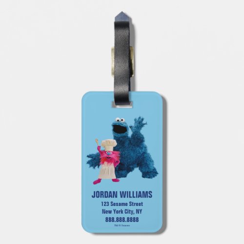 We Are Foodies  Classic Pose Luggage Tag