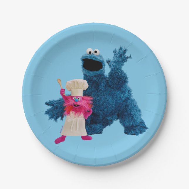 We Are Foodies | Classic Pose Paper Plates (Front)