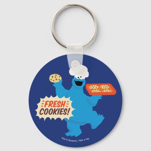 We Are Foodies  Fresh Cookies Keychain