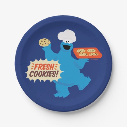 We Are Foodies  Fresh Cookies Paper Plates