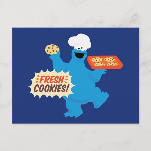 We Are Foodies  Fresh Cookies Postcard