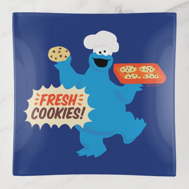 We Are Foodies | Fresh Cookies! Trinket Tray (Front)