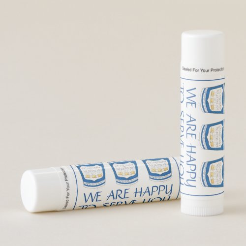 We Are Happy To Serve You NYC Greek Diner Coffee Lip Balm