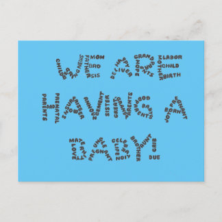 We Are Having a Baby Announcement Postcard