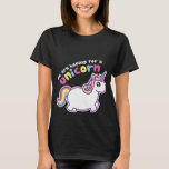 We Are Hoping For A Unicorn Black Maternity Shirt at Zazzle