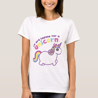 We Are Hoping for a Unicorn Maternity Shirt