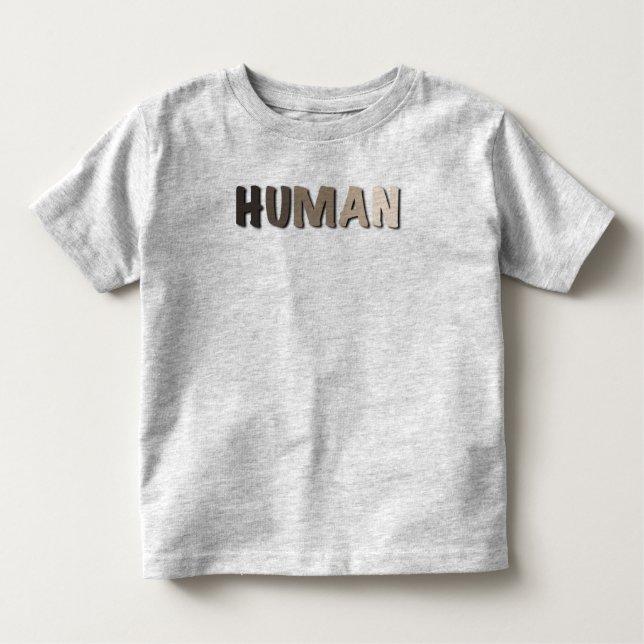We are Human | one global community  Toddler T-shirt (Front)