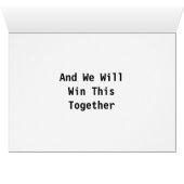 We are in this Together, Head and Neck Cancer Card (Inside Horizontal (Bottom))