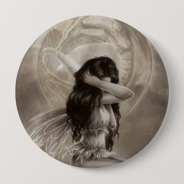 We Are Just Ghosts Pinback Button (Front)