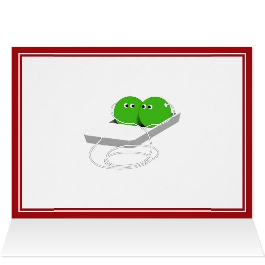 We are Like Two Peas in a Pod (Inside Horizontal (Top))