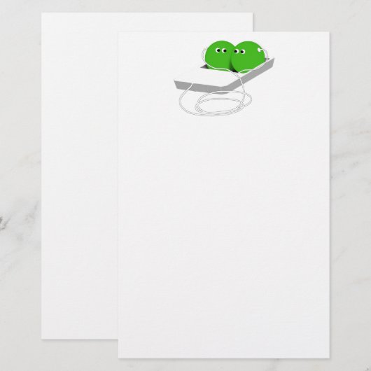 We Are Like Two Peas In A Pod (Front/Back)