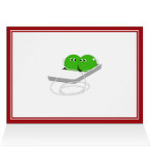We are Like Two Peas in a Pod Cards (Inside Horizontal (Top))