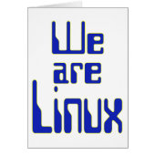 We are Linux (Front)