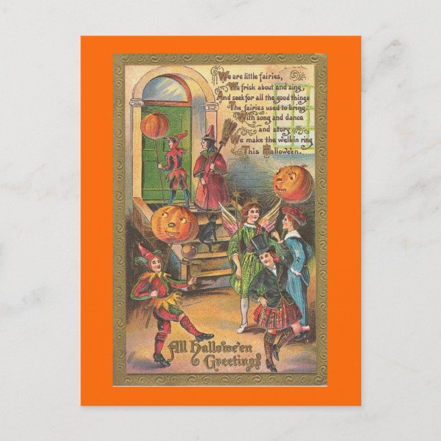 We Are Little Fairies Postcard (Front)