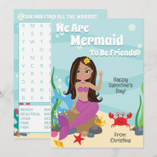 We Are Maid To Be Friends Latina Valentines Day Invitation