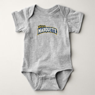 We Are Marquette Baby Bodysuit