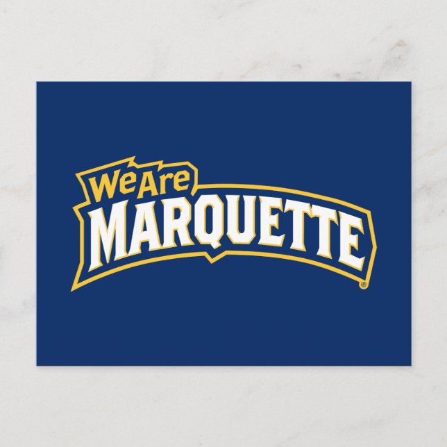 We Are Marquette Invitation Postcard (Front)
