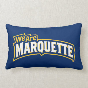 We Are Marquette Lumbar Pillow