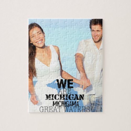 We Are Michigan Michigama Great Waters Jigsaw Puzzle