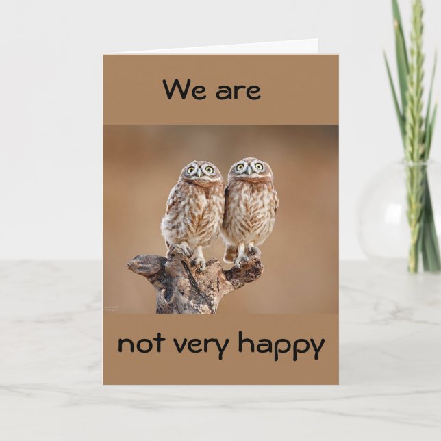 ***WE ARE MISSING YOU** CARD (Front)