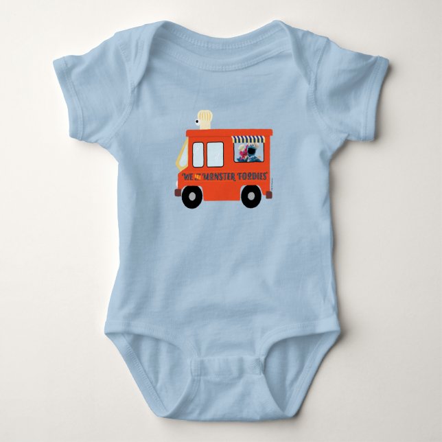 We Are Monster Foodies Baby Bodysuit (Front)