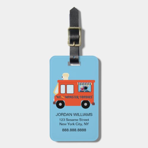 We Are Monster Foodies Luggage Tag