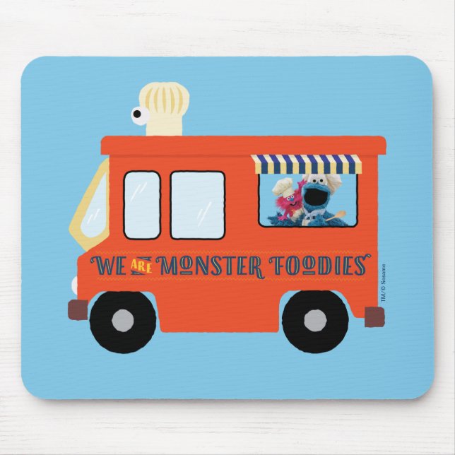 We Are Monster Foodies Mouse Pad (Front)
