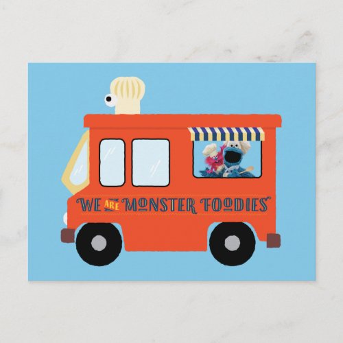 We Are Monster Foodies Postcard